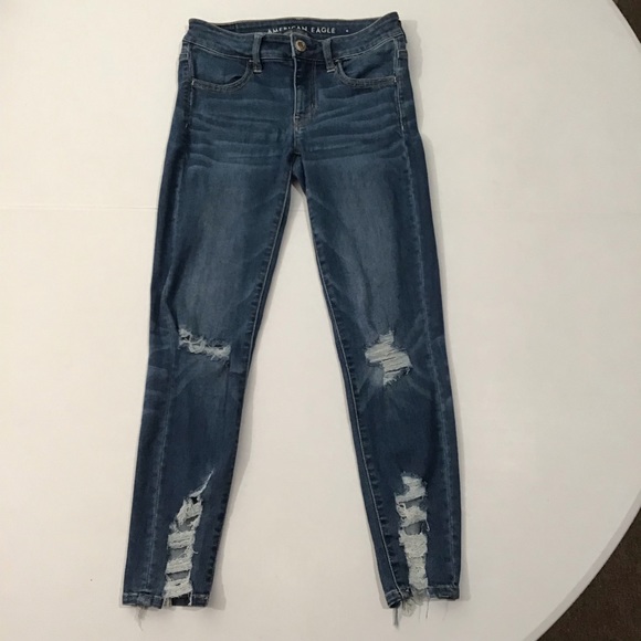 American Eagle Crop Jegging Jeans - Picture 1 of 10